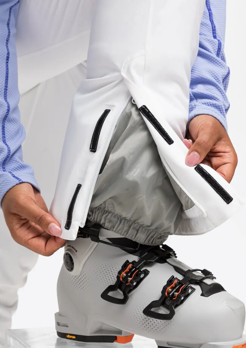 2024 Maier Allissia Slim SHORT Womens ski pants white-6